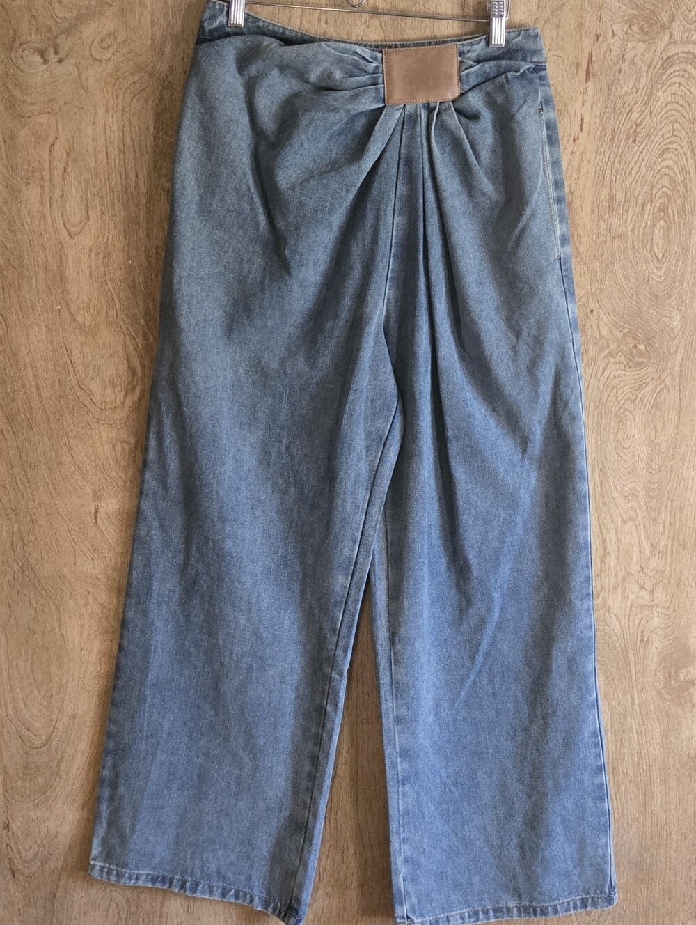 Commense Women's Wide-Leg Cropped Jeans